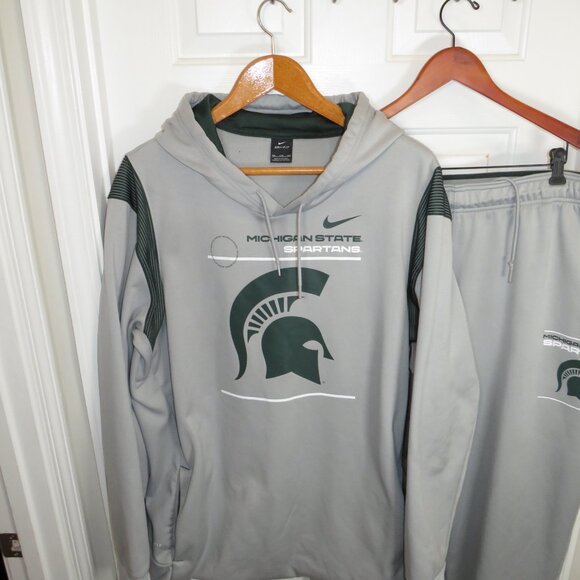 Nike Dri-Fit NCAA Michigan State University Spartans Tracksuit Team Issued 4XL - Picture 3 of 13